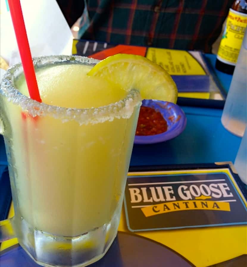 This frozen marg features tequila plus house-made sweet and sour mix. ($6.50)