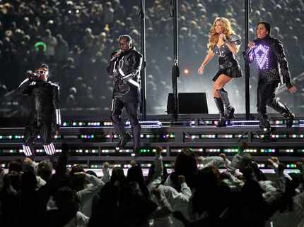 The Black Eyed Peas were in North Texas in February 2011, performing in the halftime show...