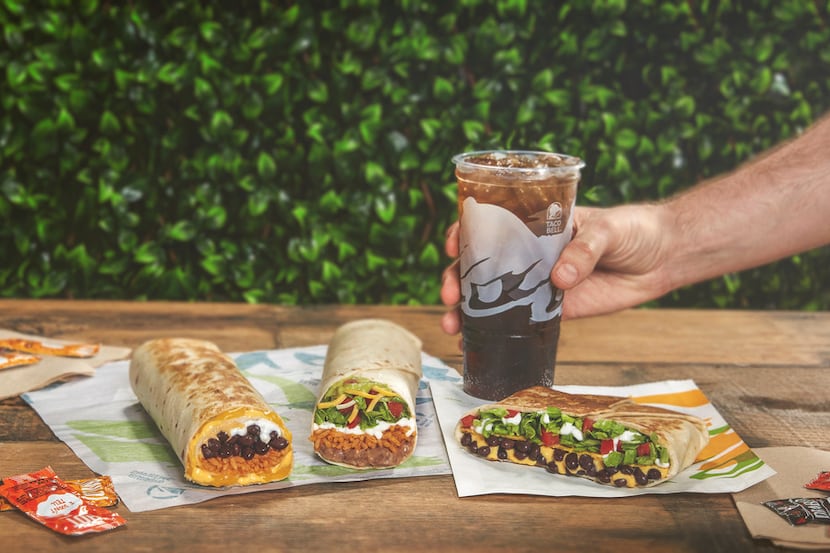 Taco Bell is announcing a new vegetarian menu that will be tested in Dallas starting April...
