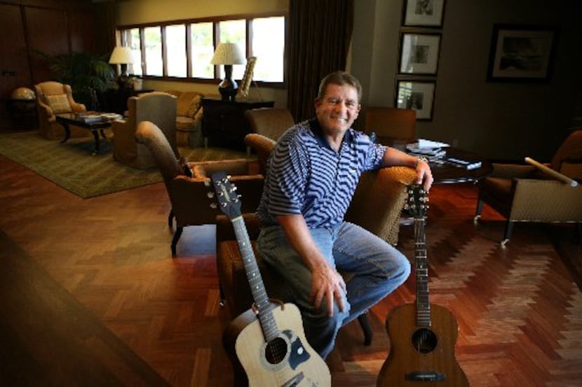 Kelcy Warren, financial backer of a new Austin-based record label Music Road, photographed...