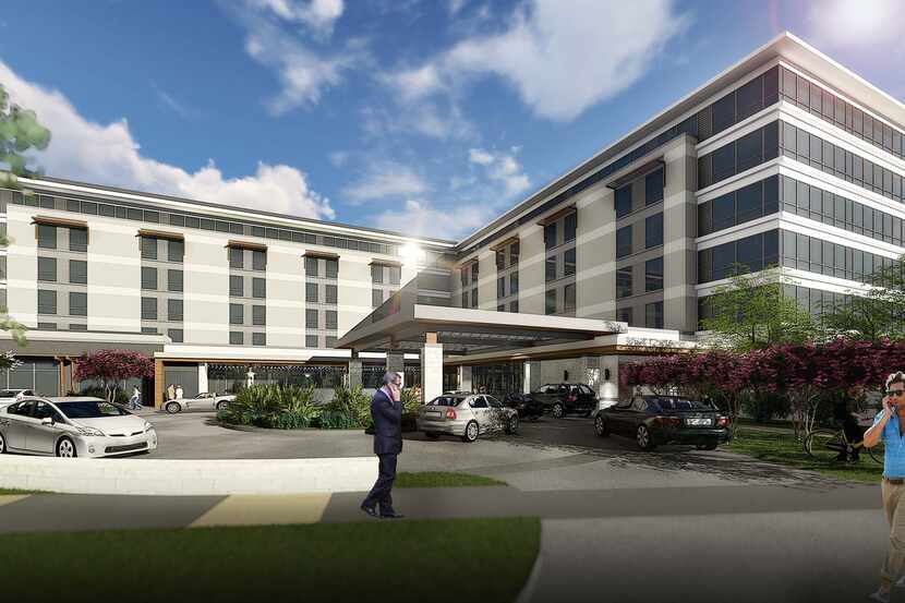 The 240-room Marriott Delta Southlake hotel will open next year.