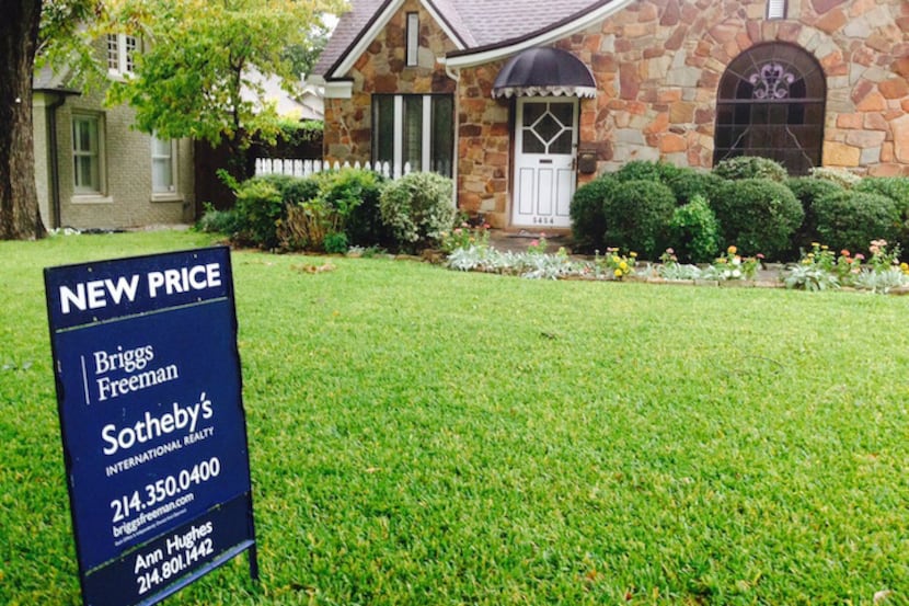 Listings of homes in the area have fallen 14% percent from a year ago.