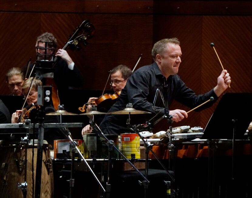 Percussion soloist Colin Currie plays the Andrew Norman  percussion concerto Switch with the...
