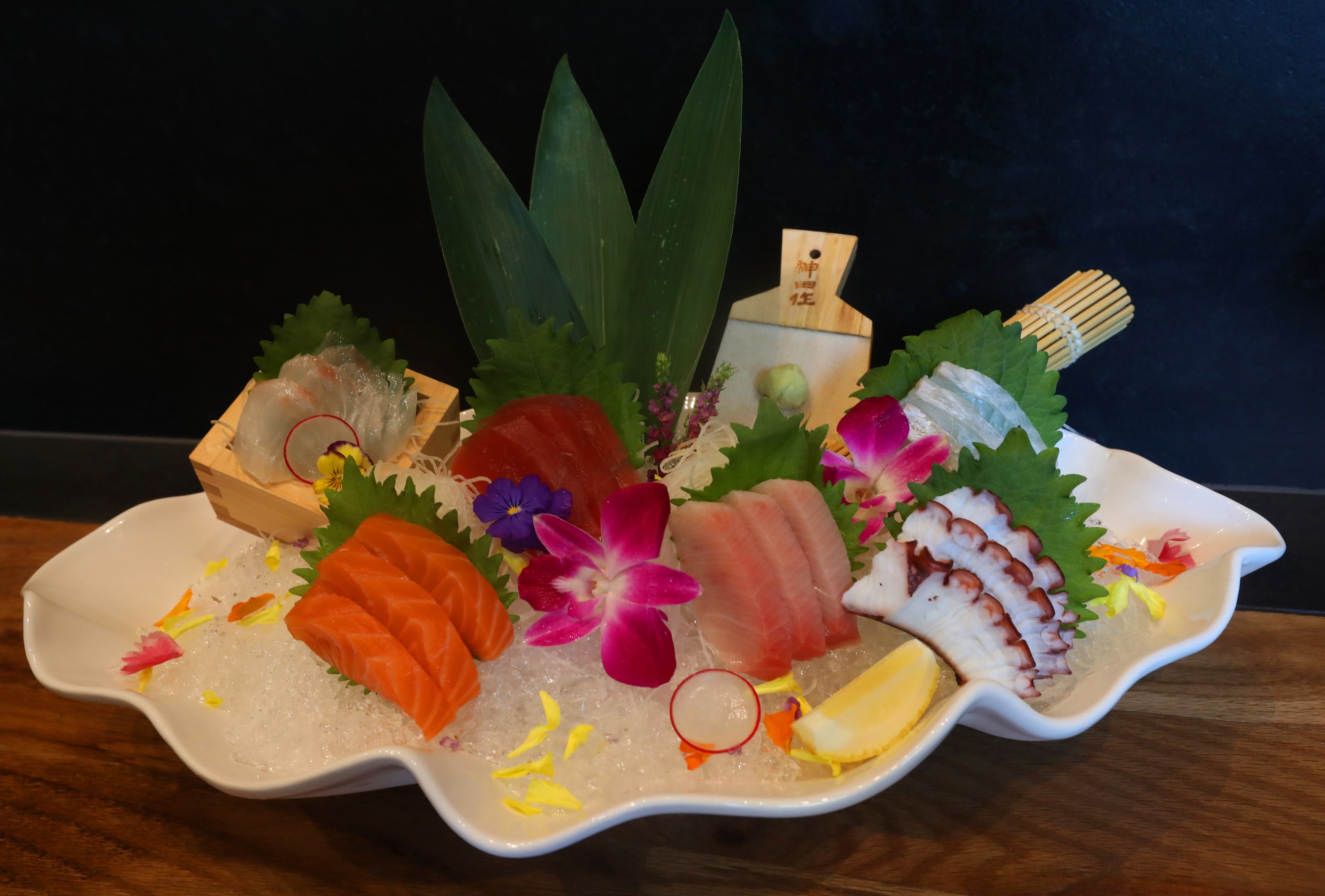 The Sashimi Dinner at Feng Shui, a new restaurant in Dallas, Texas, Tuesday, October 22, 2024