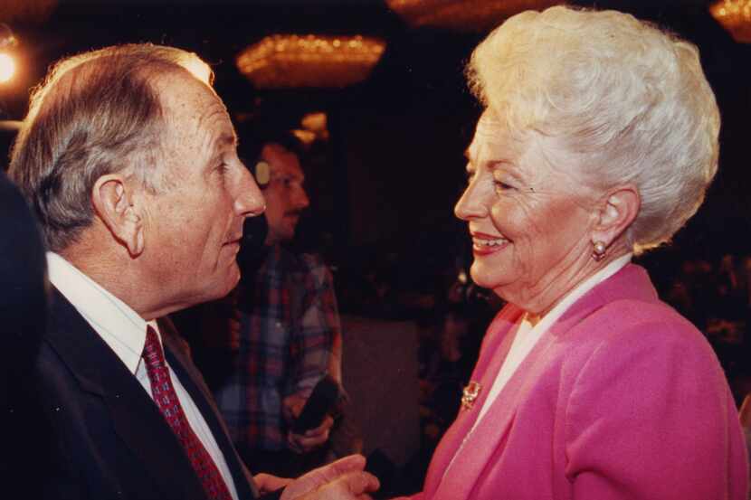 Republican Clayton Williams told Democrat Ann Richards that she was a liar and refused to...