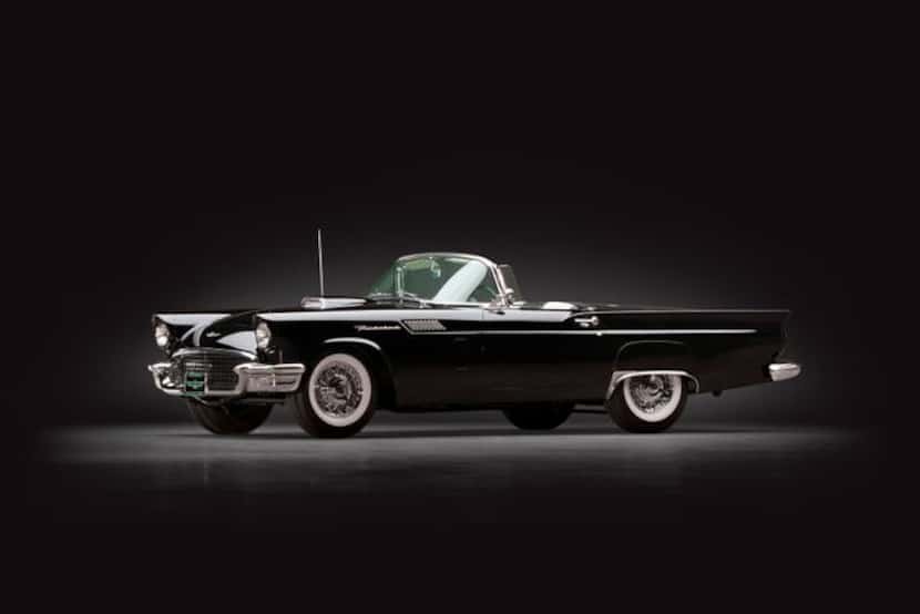 
Ford dealer Sam Pack’s private collection of cars includes this 1957 Ford Thunderbird...