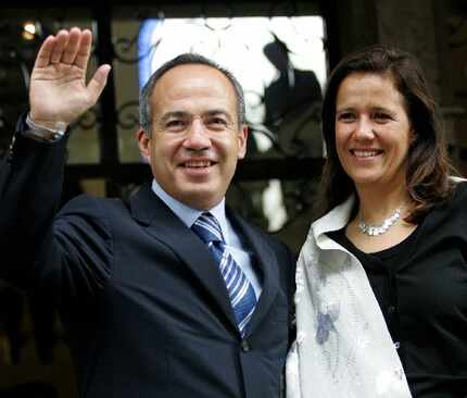 Felipe Calderon appeared his wife, Margarita Zavala, in 2006. Now she is a candidate for...