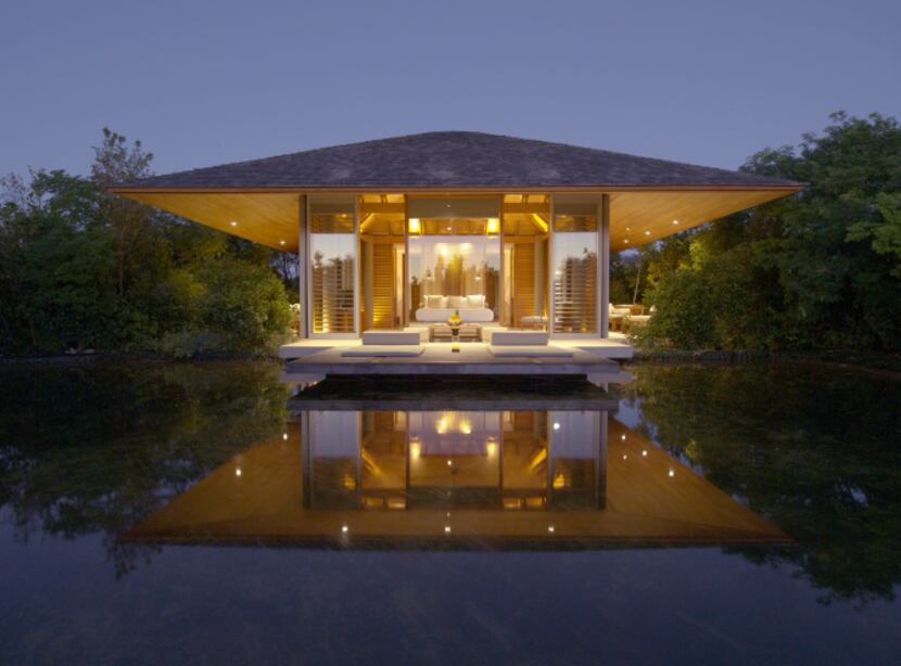 Pavilion at the Amanyara Resorts in the Turks and Caicos Islands.