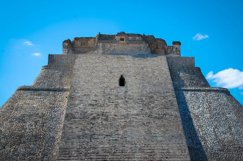 Uxmal, a Mayan ruin near Merida, was built from 600-900 AD. 