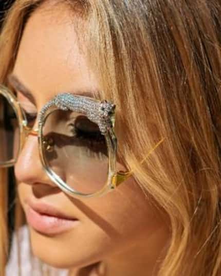 Anna Karin Karlsson Crystal Panther sunglasses are sold at Gregory's for $1,290.
