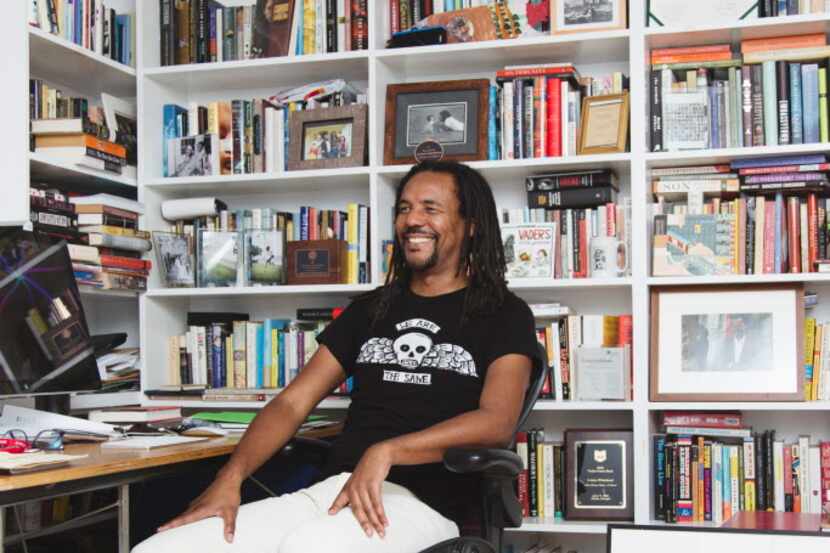 The author Colson Whitehead at his home in New York, July 28, 2016. Whitehead's newest...