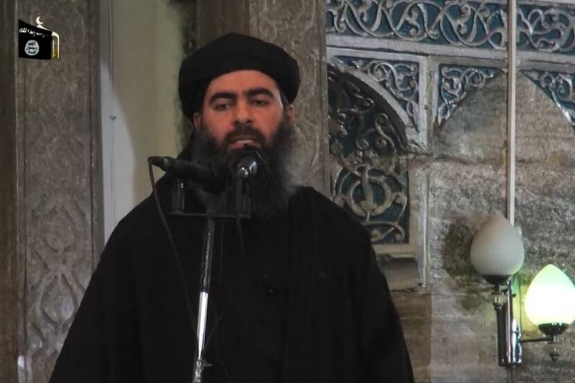  Abu Bakr al-Baghdadi, leader of ISIS (File photo)