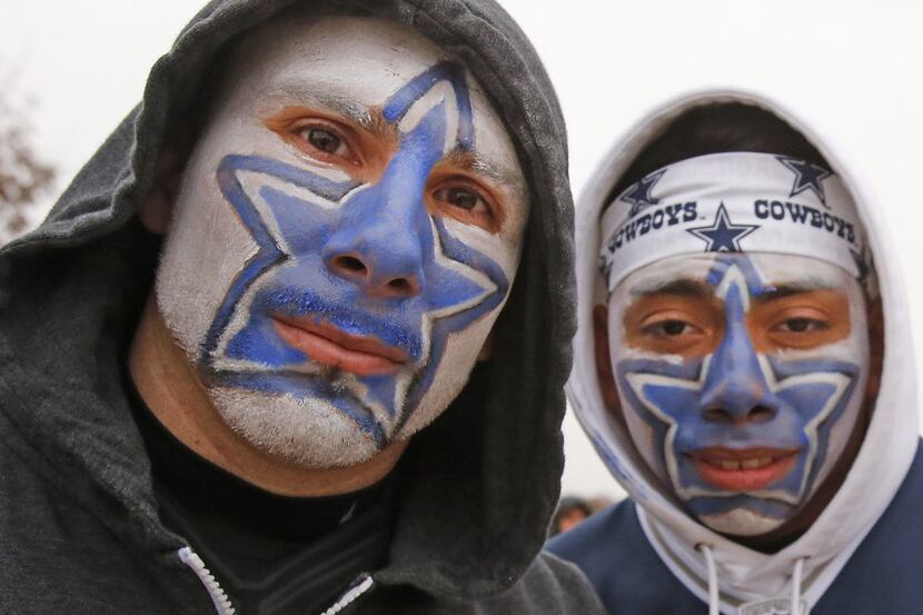 Josh Arana, left, and Michael Hernandez of Houston arrive with their game faces on before...