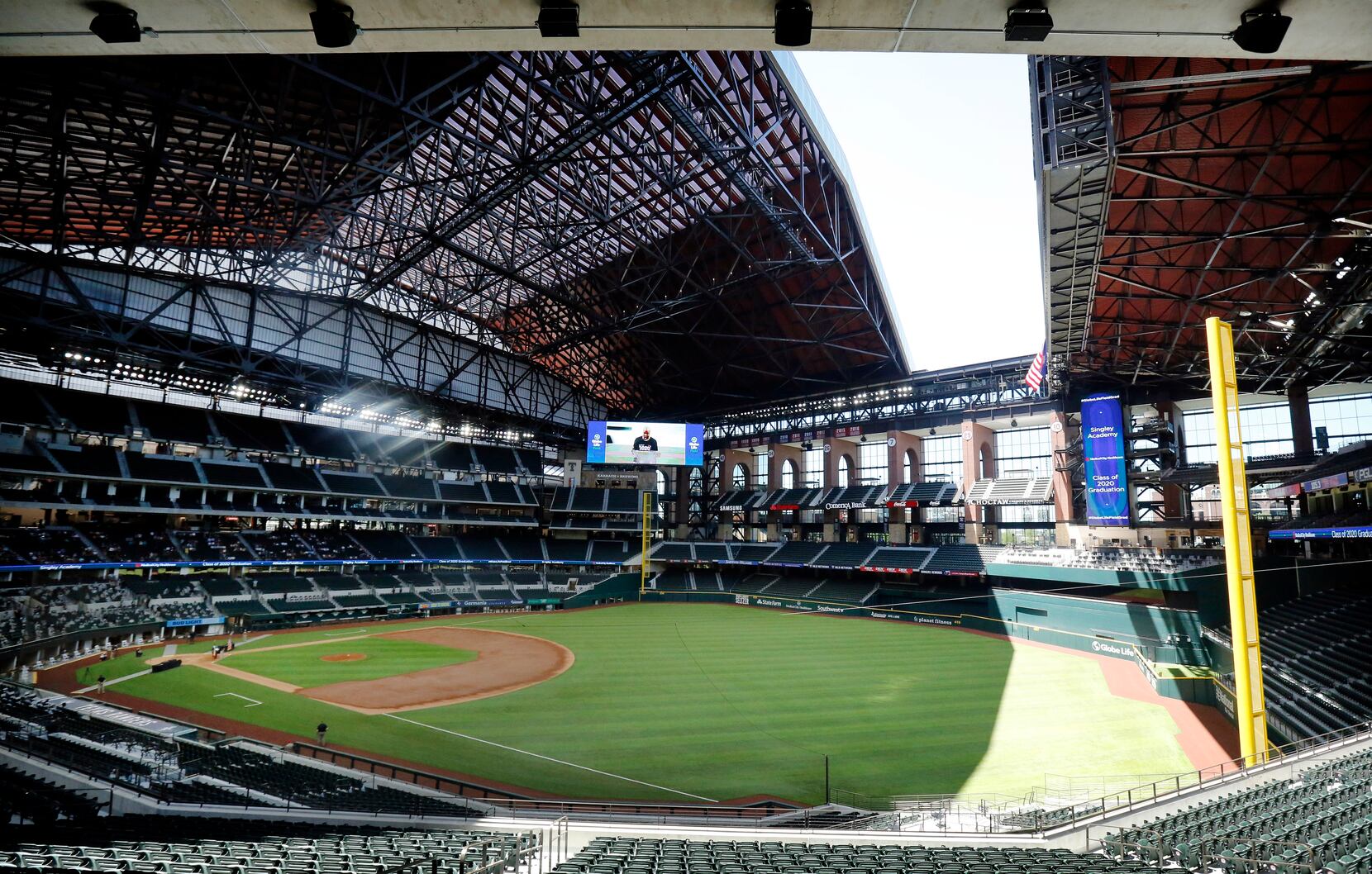 MLB Considering Globe Life Field As a Potential Host Site for