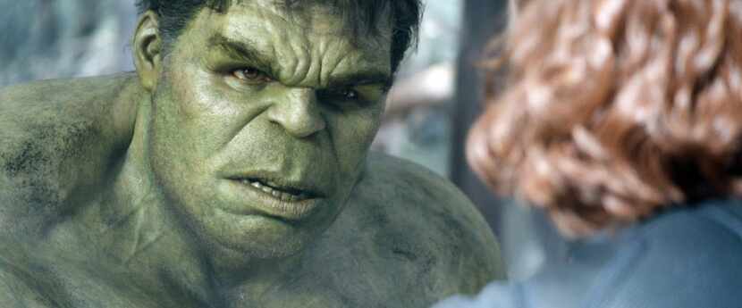 Hulk/Bruce Banner (Mark Ruffalo) in "Avengers: Age of Ultron." (Photo courtesy Marvel/TNS)