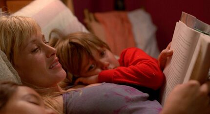 Patricia Arquette and Ellar Coltrane in a scene from "Boyhood." 