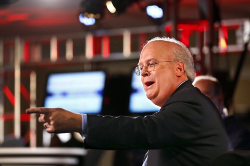 Politico's Playbook Breakfast series kicked off Monday with political consultant Karl Rove ...