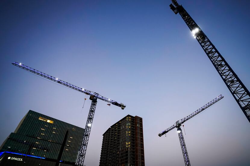 Commercial construction in D-FW is up by almost a third this year.