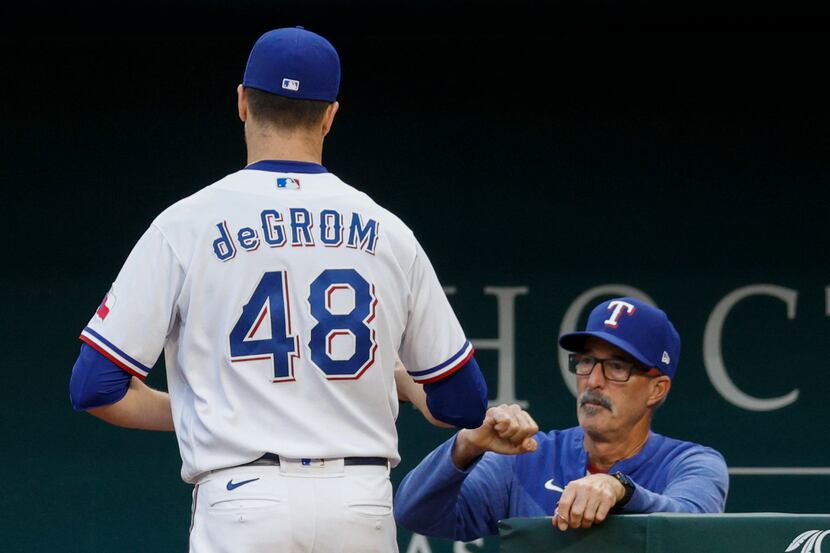MLB.com Projects Jacob deGrom as Texas Rangers Top 2023 Player