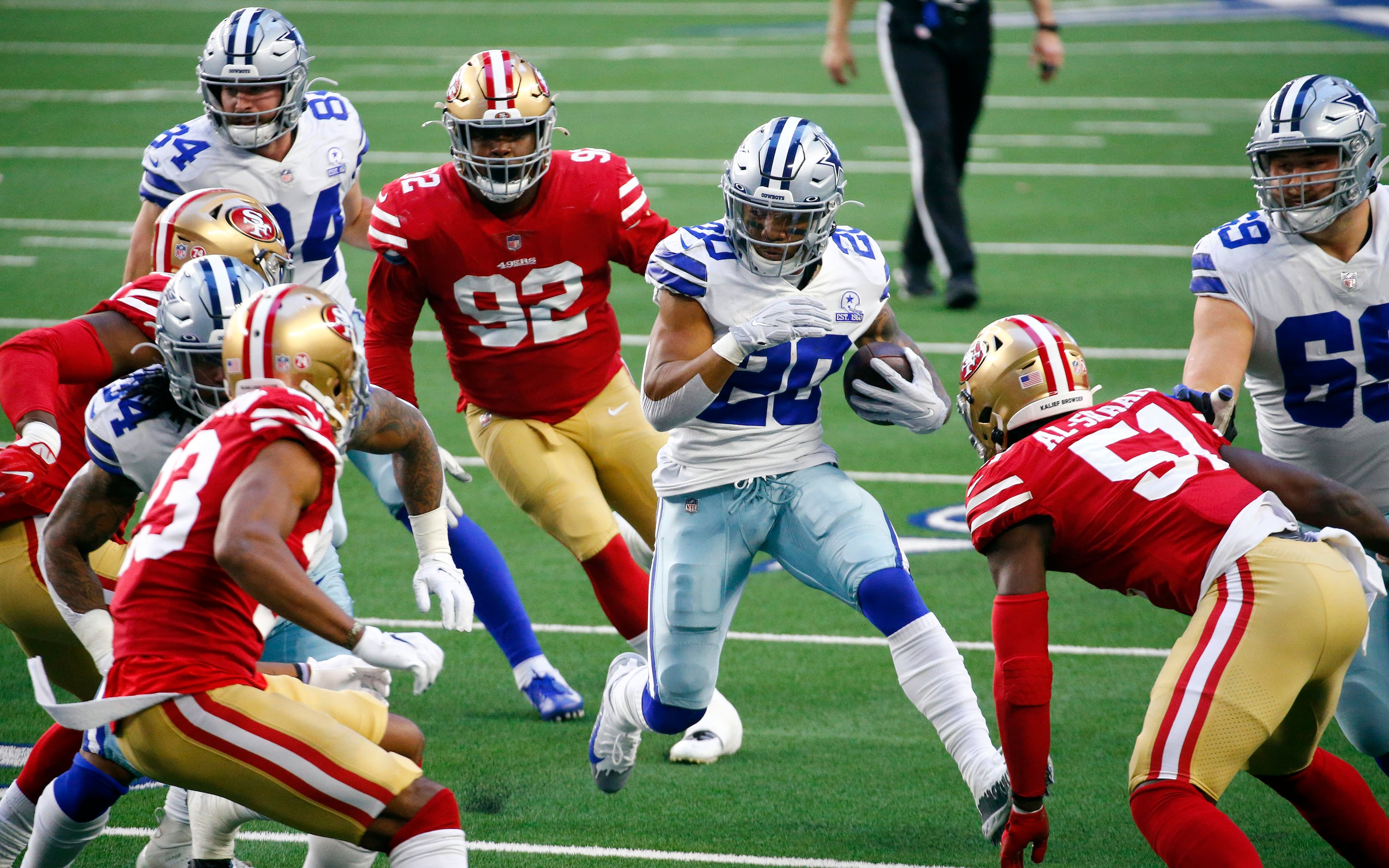 Cowboys vs. 49ers score: Tony Pollard, CeeDee Lamb seal victory