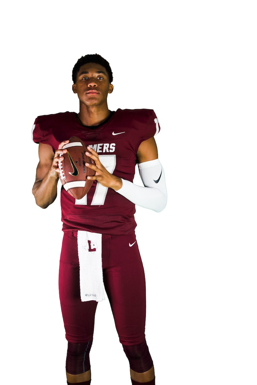 Lewisville QB Taylen Green.