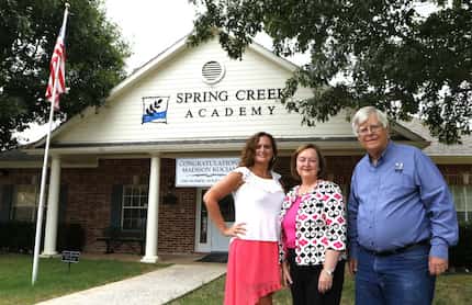 From left: Erin Thomas is director of Spring Creek Academy, Karen Morrell is the founder,...