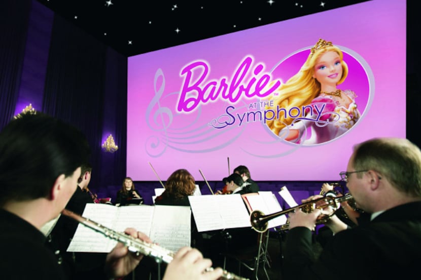 Barbie fans can see an animated film of their favorite doll sing and dance with music...