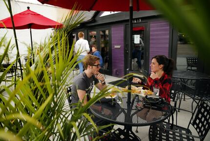 Knuckle Sandwich Co. had a front and back patio. It closed Tuesday and will become Lower...