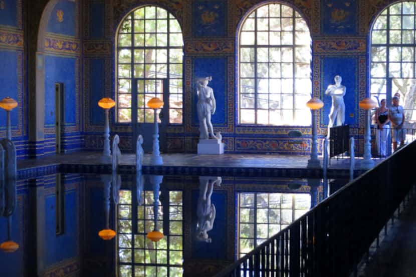 The path back to the bus takes you through the stunning indoor Roman pool, its...