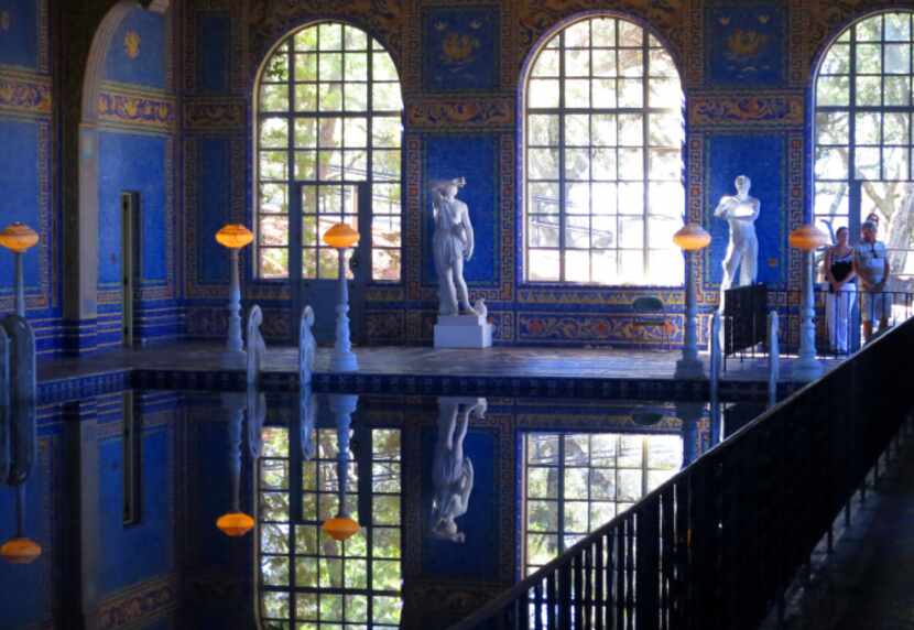 The path back to the bus takes you through the stunning indoor Roman pool, its...