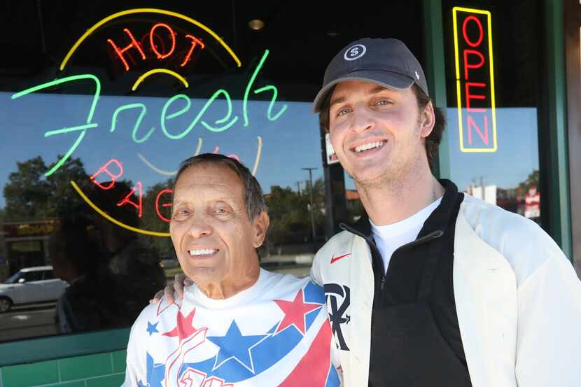 Dominick Oliverie, left, owned Great American Hero on Lemmon Avenue for nearly 50 years....