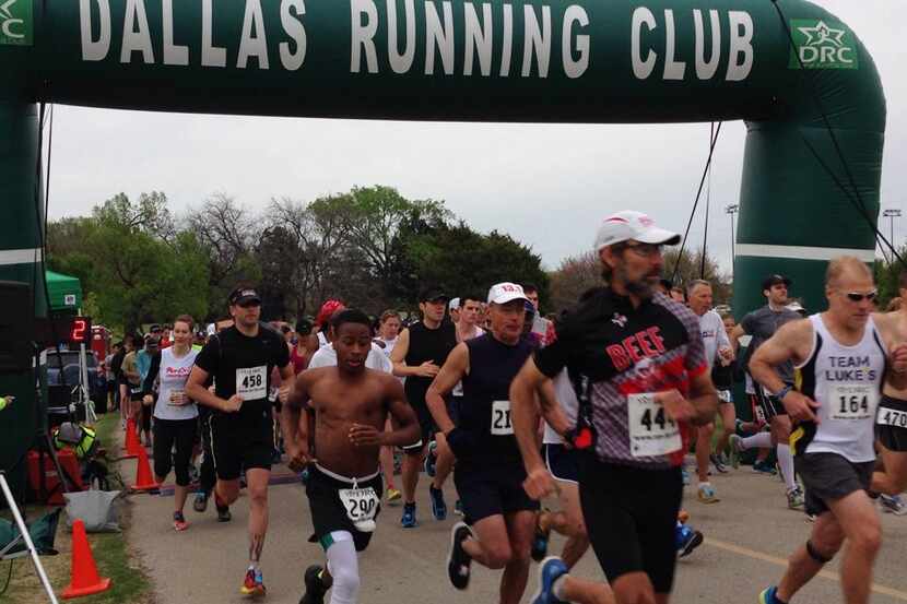 Runners starting the Tal Morrison race don't exhibit the terror I had expected at knowing I...