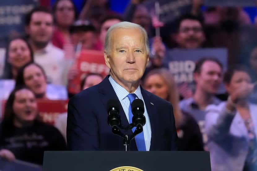 FILE - President Joe Biden speaks at an event in Manassas, Va., Jan. 23, 2024. (AP...