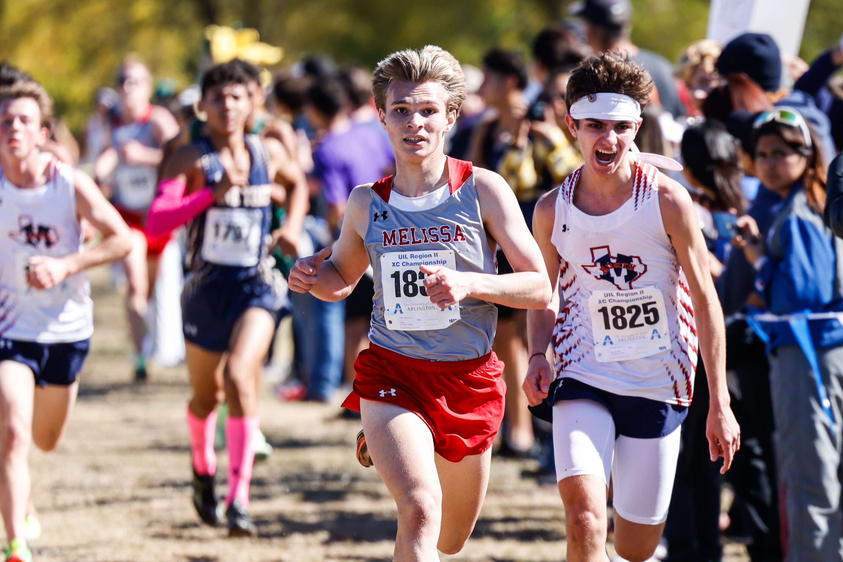 Ali Fawaz Fawaz (1825) from McKinney North team and Parker Hultgren (1833) from Melissa team...