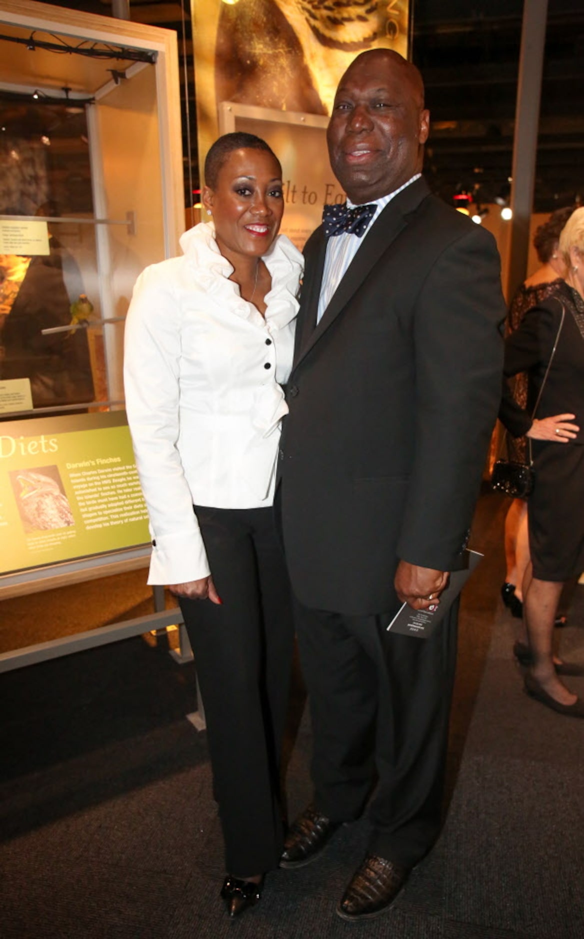 Donna and Michael Williams at the "Night at the Museum 2012" event at the Perot Museum of...