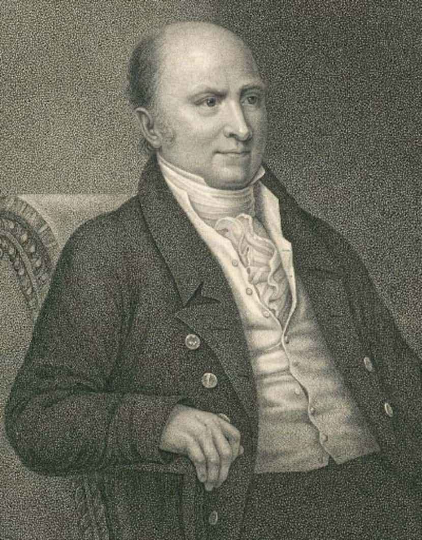 This circa 1824 engraving by Francis Kearney released by the Massachusetts Historical...