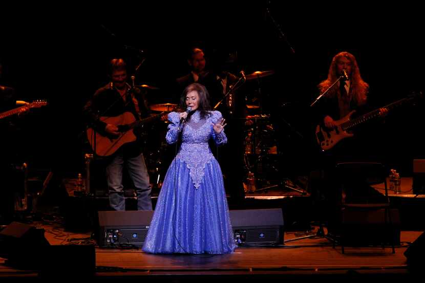 Loretta Lynn performs at Winspear Opera House January 22, 2012.