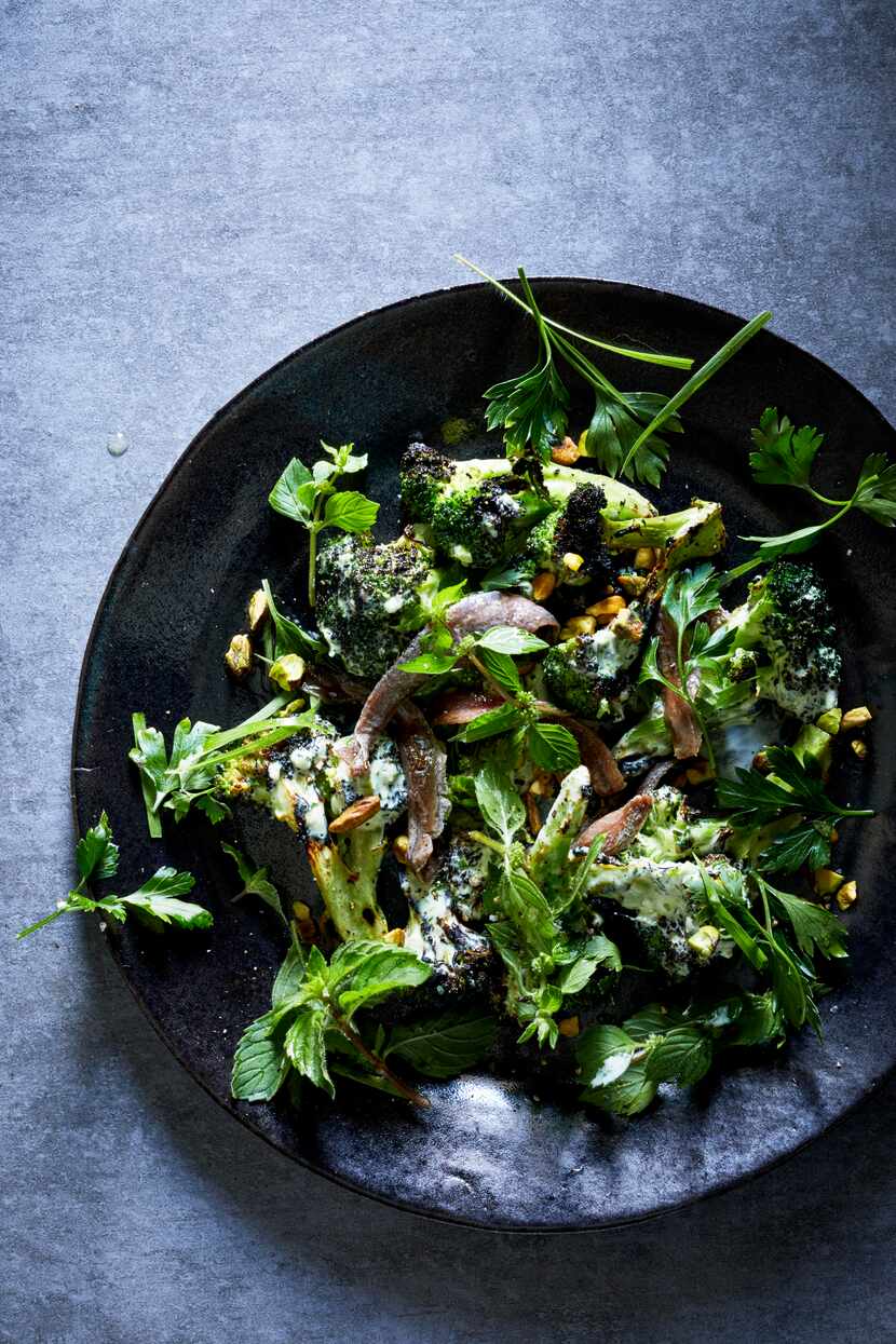 Grilled Broccoli Salad from "The Magic of Tinned Fish: Elevate Your Cooking With Canned...