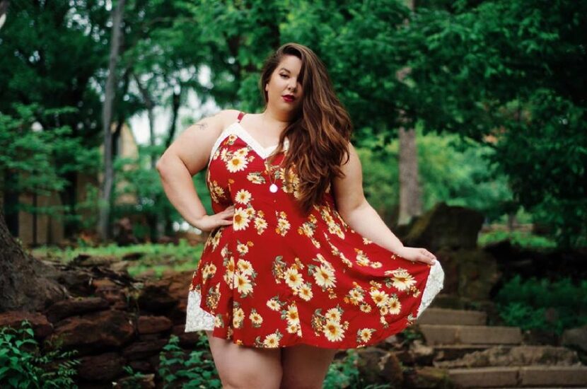 Natalie Hage, a 30-year-old plus-size model from The Colony, made international headlines...