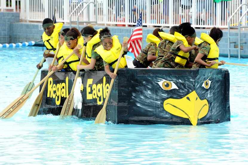 
This year’s Cardboard Boat Regatta at Six Flags Hurricane Harbor will be April 25. 
