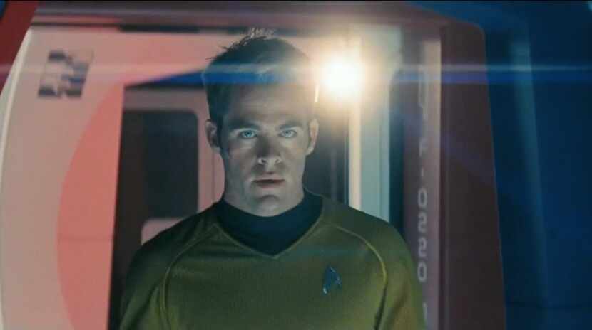 Chris Pine as Captain James T. Kirk