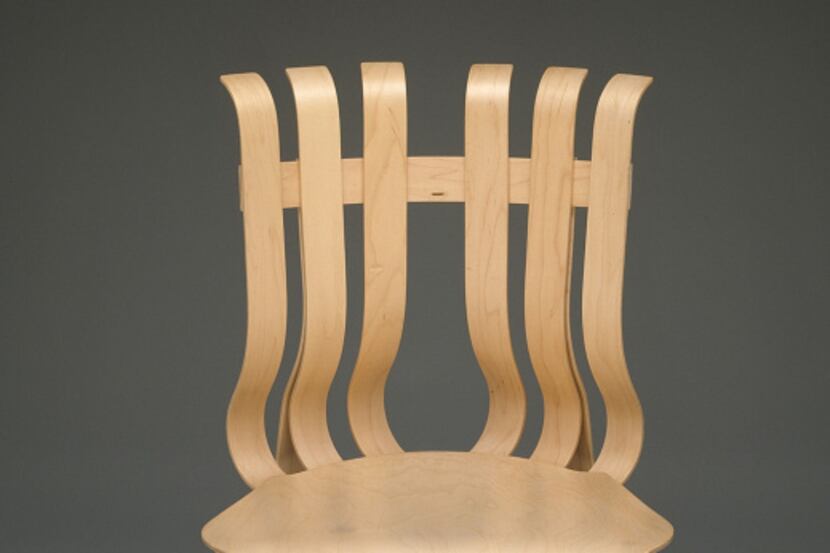 Hat Trick side chair, designed 1992 Frank O. Gehry, American, born 1929, designer Knoll...
