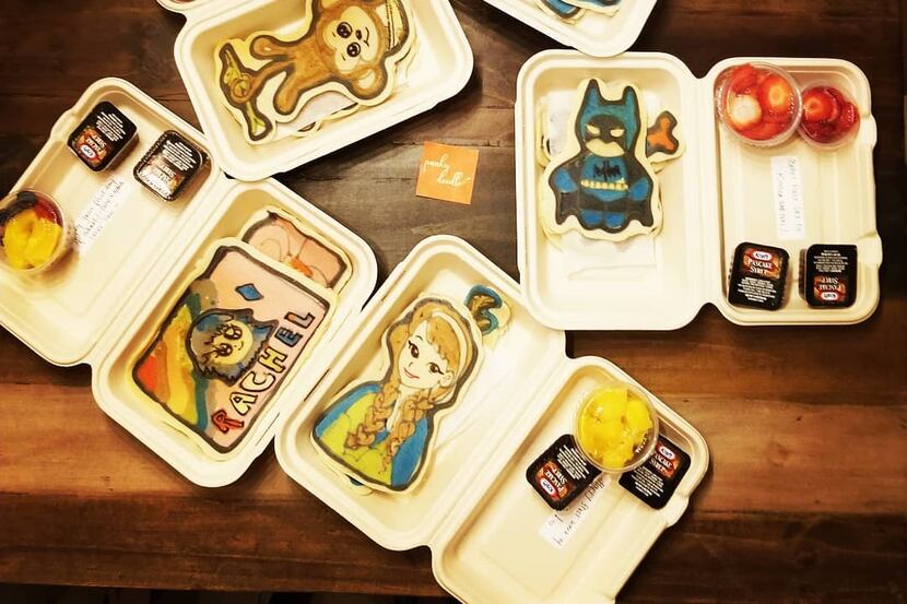 Aanchal Gupta's new small business, PANKY Doodle, delivers pancakes decorated with designs...