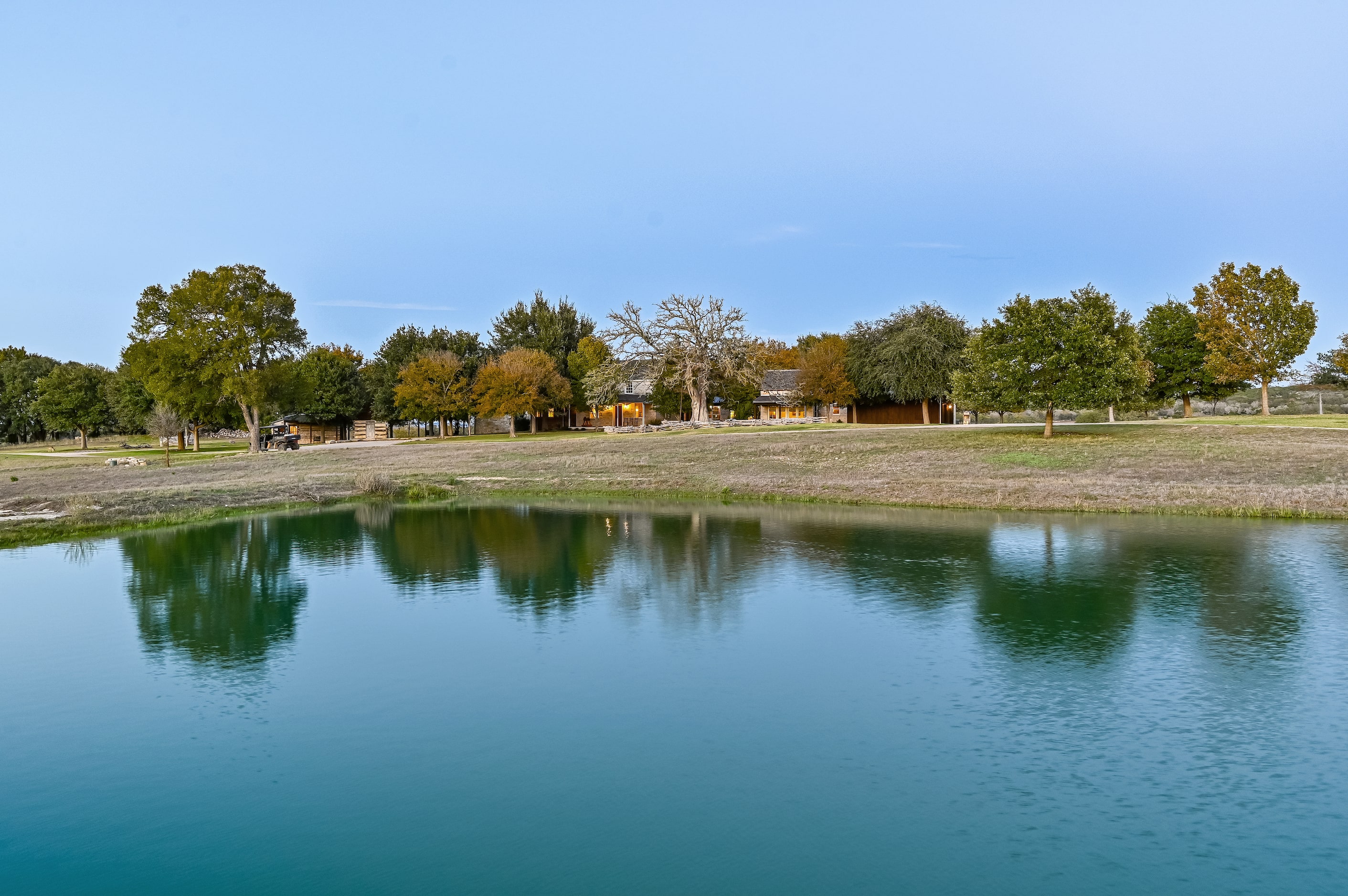 An 886-acre Texas ranch with homes dating back to the 1850s is on the market. The asking...