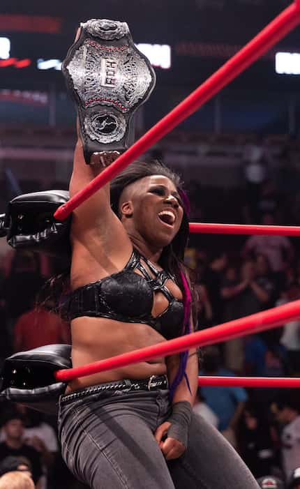 Athena won the Ring of Honor women's championship via pinfall over Mercedes Martinez at...
