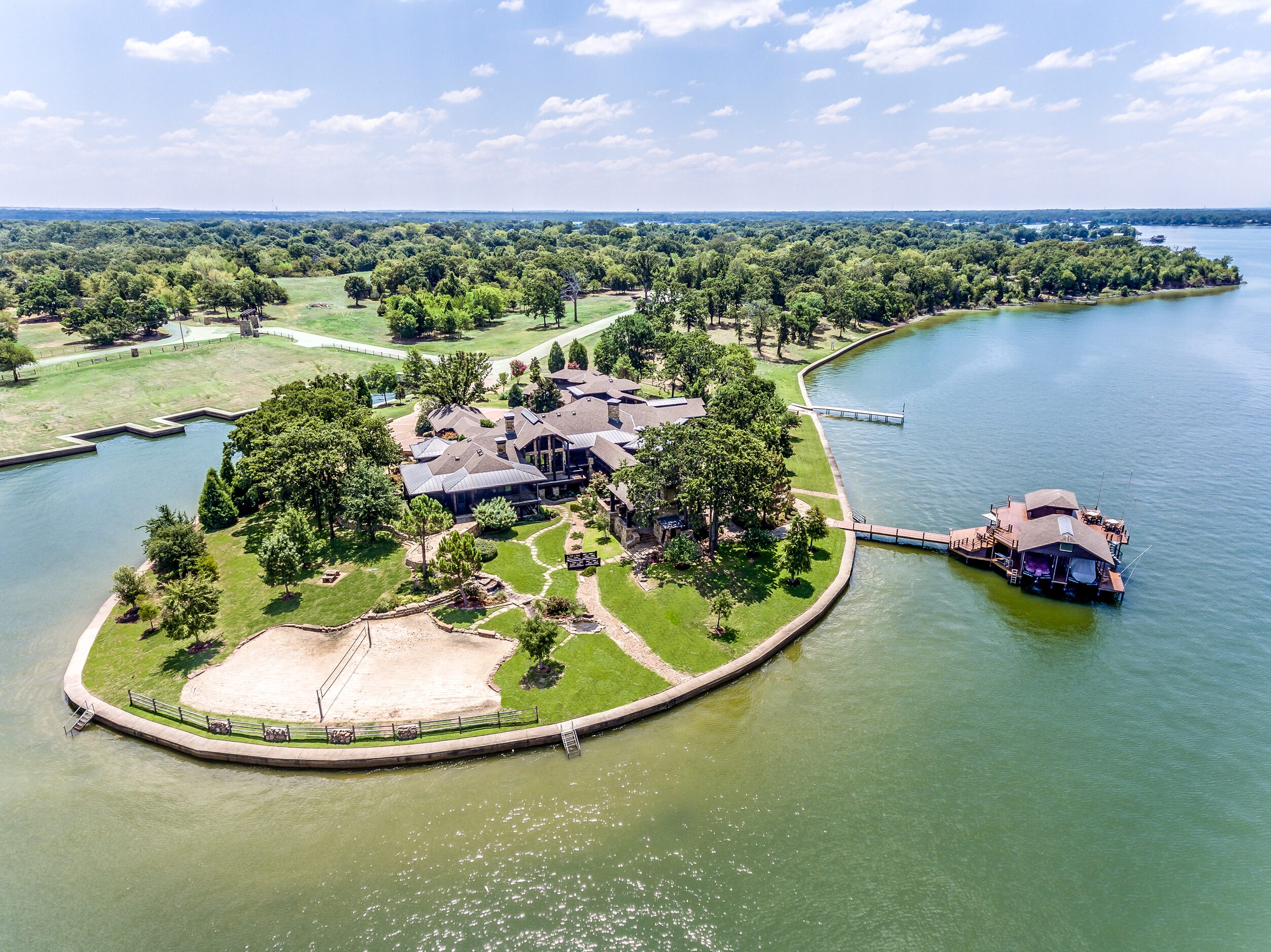 A look at the property at 4370 Palm Drive in Caney City, Texas.