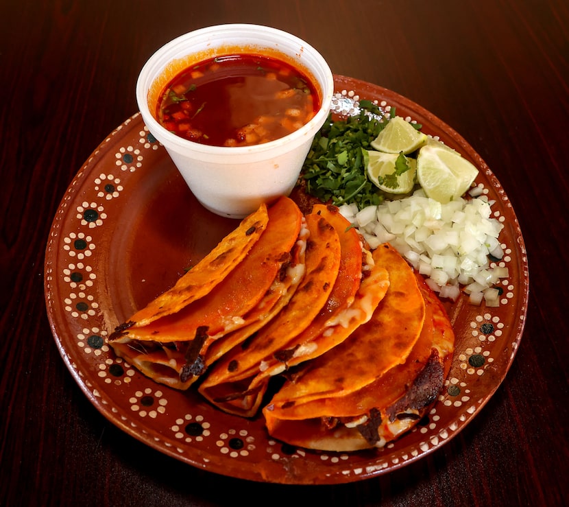 Birrieria y Taqueria Cortez, in Fort Worth, is the only taqueria recognized by Michelin in...