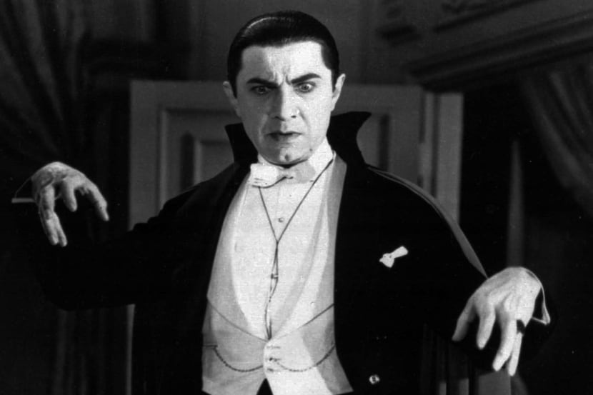 Bela Lugosi as Count Dracula just before he blurted out "bleh!" in his thick Transylvanian...