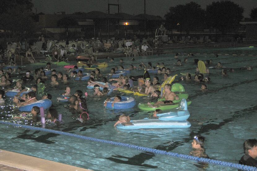 The Rosemeade Rainforest Aquatic Complex will hold a poolside movie viewing of “The Little...