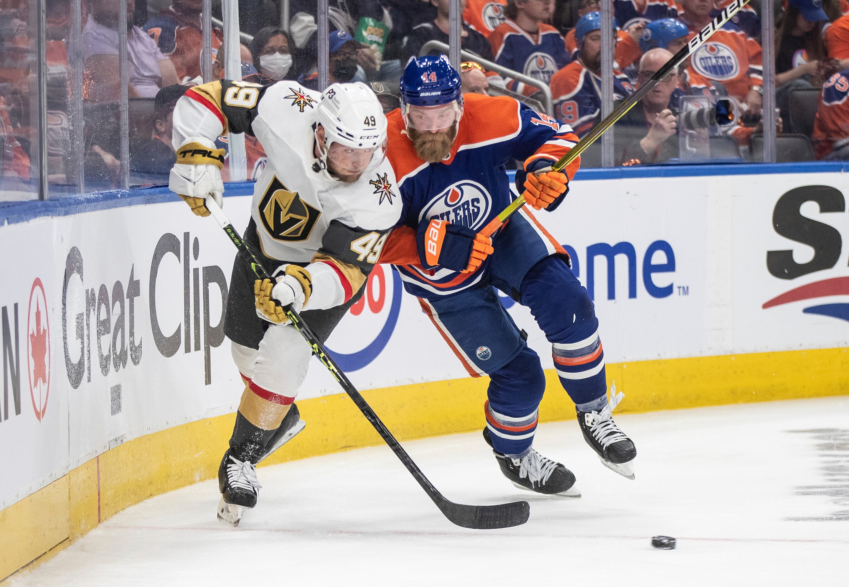 Oilers' Leon Draisaitl scores four goals, but Golden Knights win
